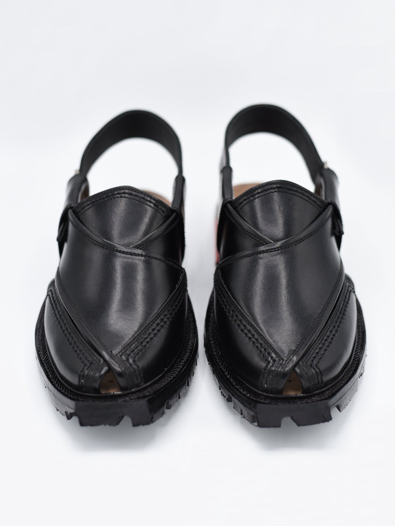 Black Norozi Chappal | Code PC-250 | 100% Original Leather | Leather Sole | Limited Time Offer - 6