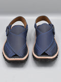 Kaptaan Chappal | PC-223 | Grab Sole | Blue Color | HandMade