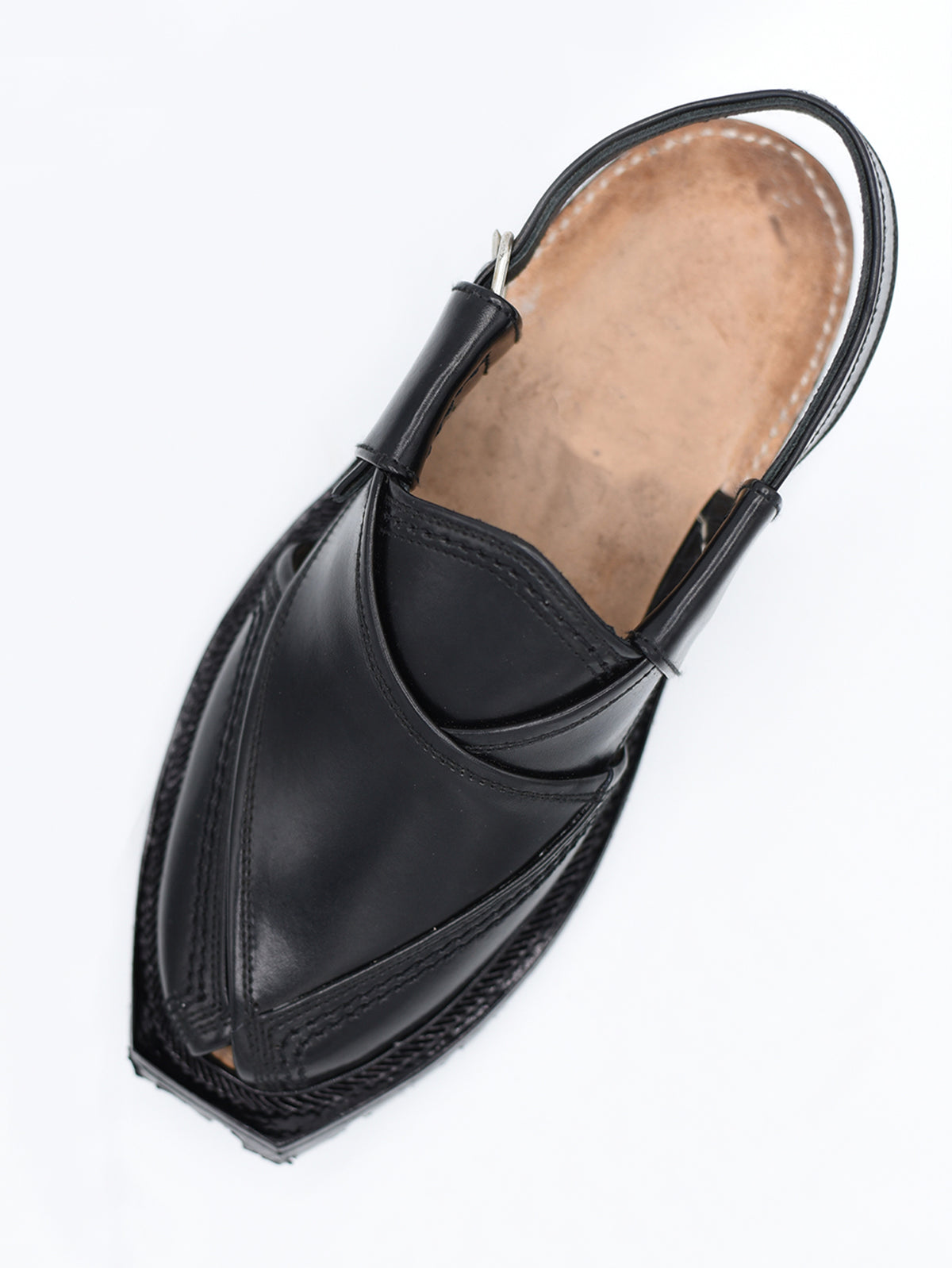 Black Norozi Chappal