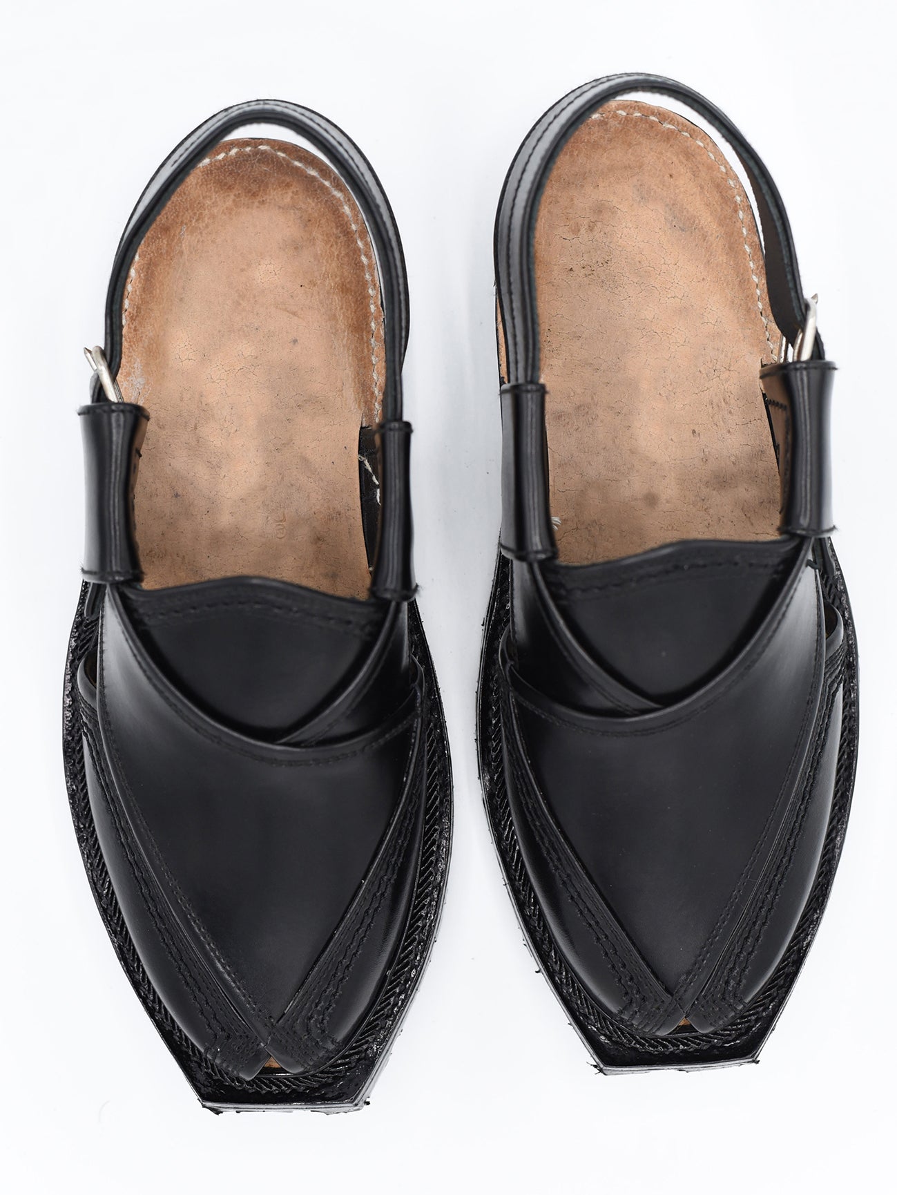 Black Norozi Chappal