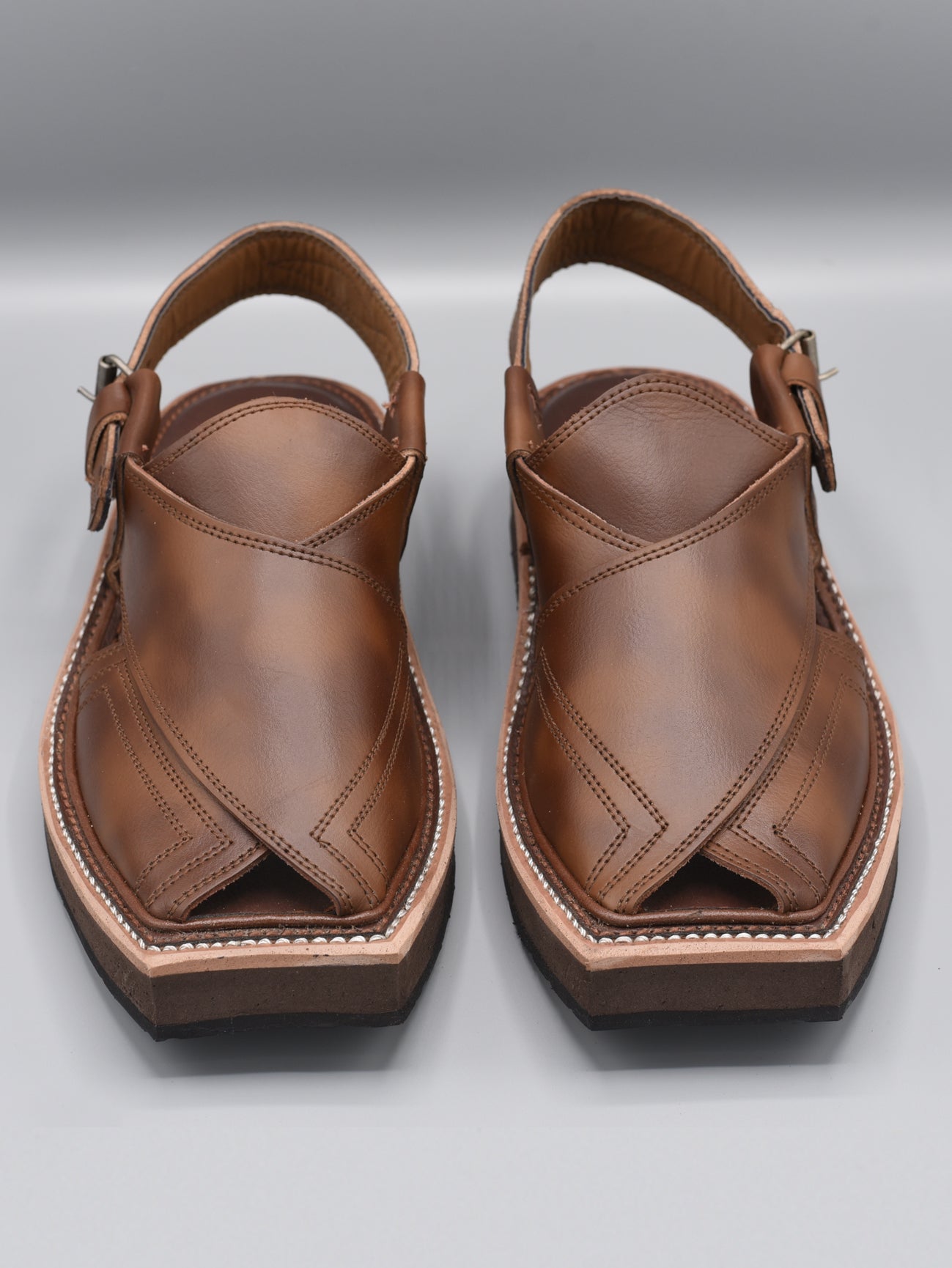 Kaptaan Chappal | PC-022 | Double Shade | HandMade