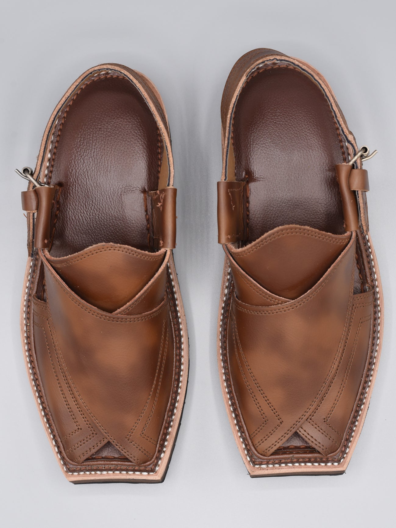 Kaptaan Chappal | PC-022 | Double Shade | HandMade