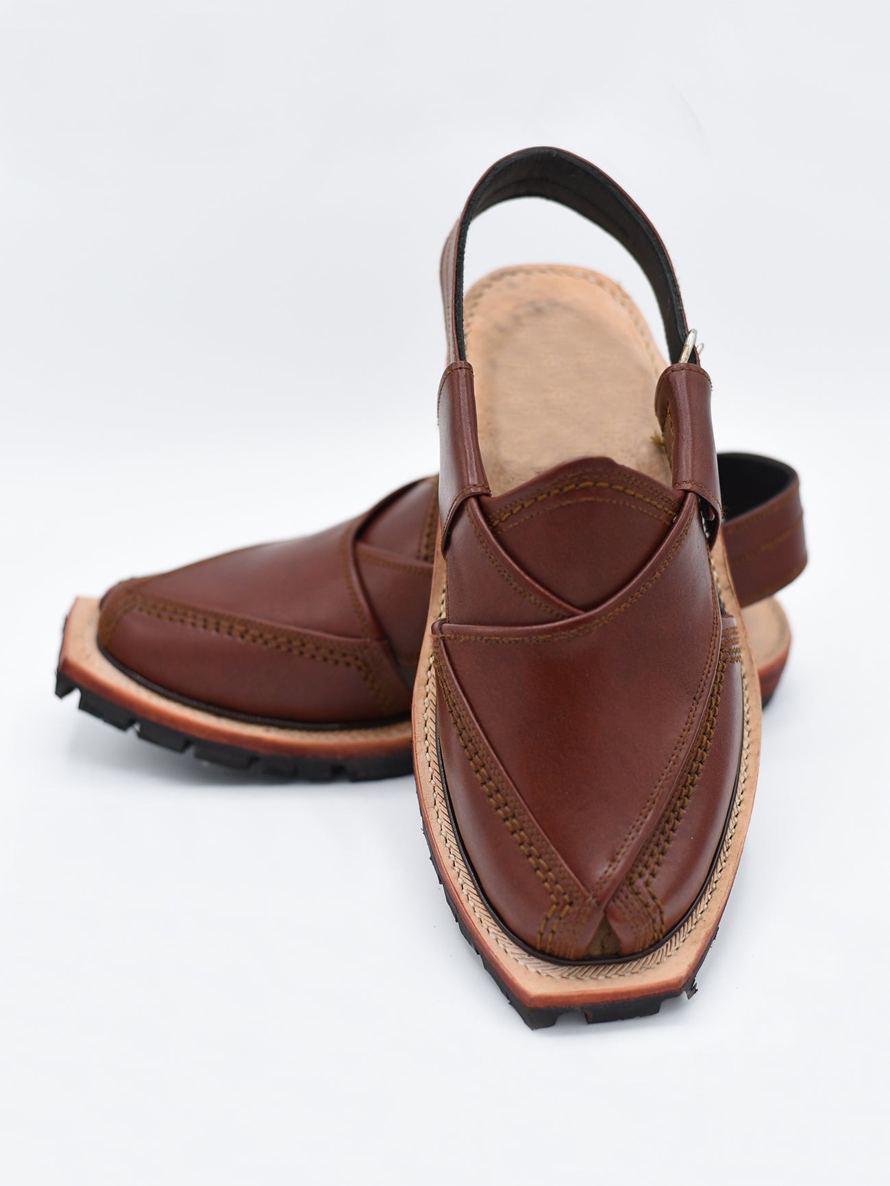 Norozi Chappal Mustard Color
